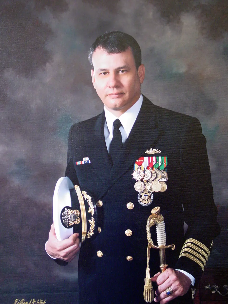Captain William Toti portrait
