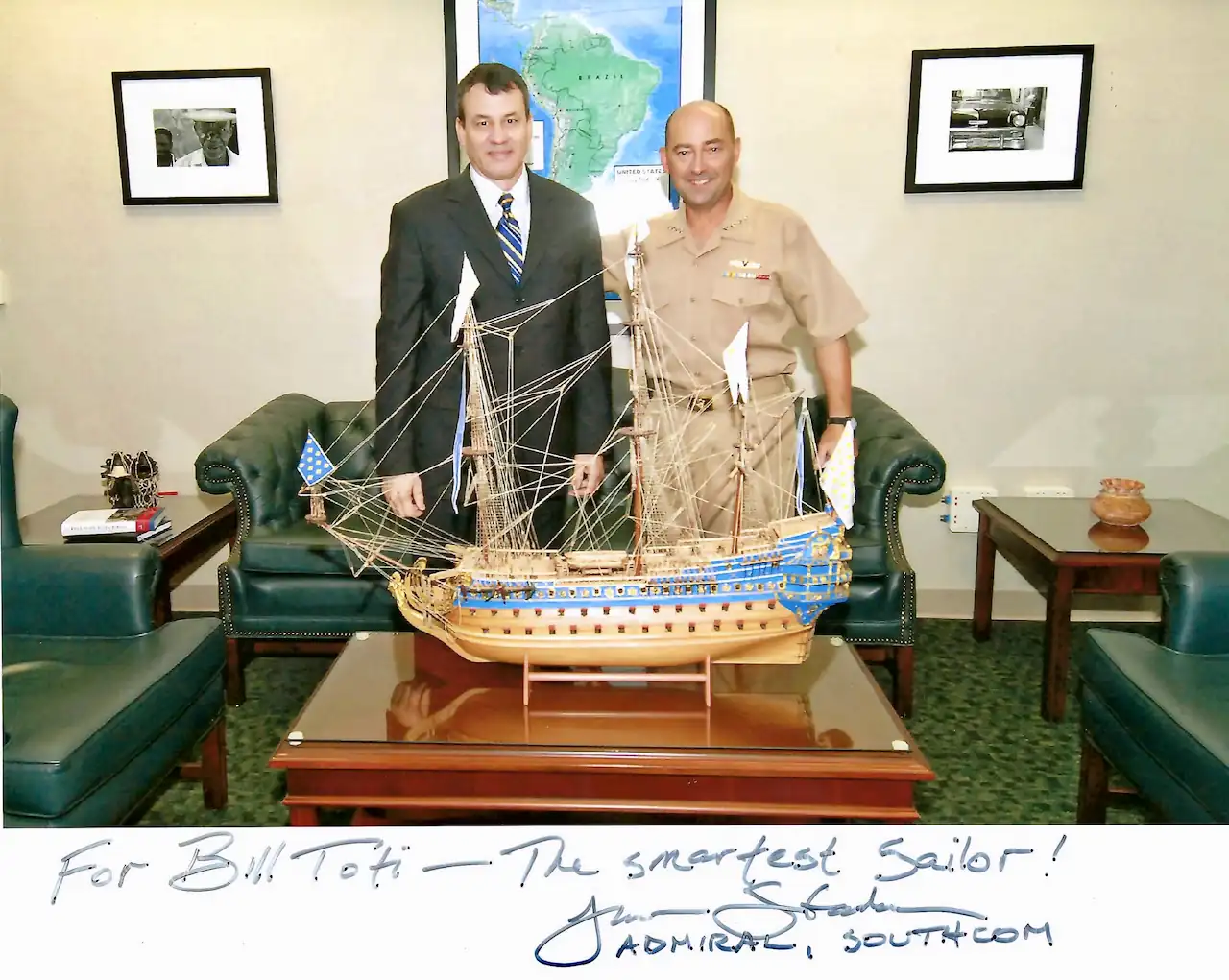With Admiral Stavridis 2008